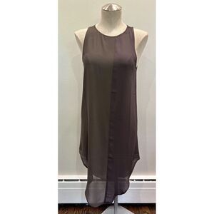 Leith Sheer Tunic in Gray Size XS